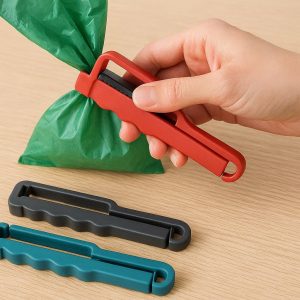 Adjustable Tension Bag Clips One Hand Operation